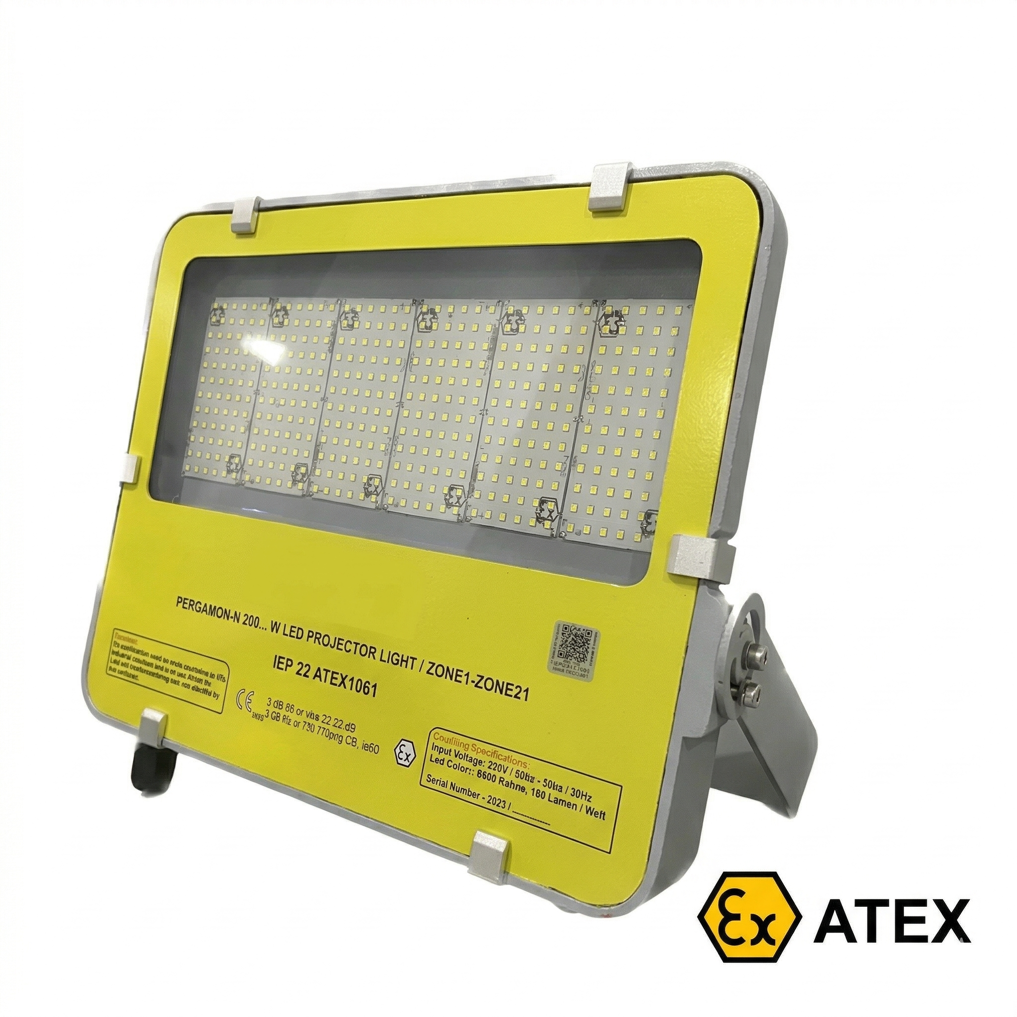 Ex-proof LED Projektör Zone 1/21 ATEX Sertifikalı Yüksek Güçlü Aydınlatma